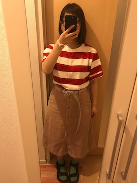 「セポ(cepo)」｜くろさん（レディース・153cm）の春コーディネート