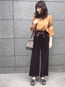 MARIさん（レディース・165cm）の秋コーディネート