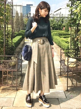 MARIさん（レディース・165cm）の秋コーディネート