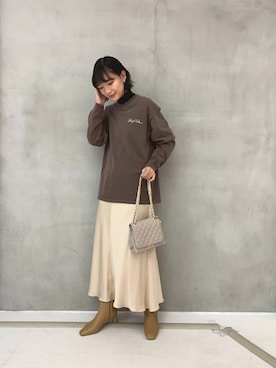 ayaさん(レディース・162cm)の冬コーディネート