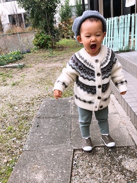 ritoさん(キッズ・80cm)の冬コーディネート