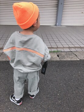 「オリーブ」｜ritoさん（キッズ・90cm）の春コーディネート