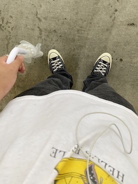 「BEAMS（ビームス）のアイテム（リング）」を使った、TONGARIさん（メンズ・177cm）の夏コーディネート