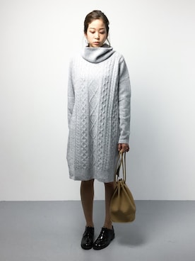 mihiroさん（レディース・156cm）の冬コーディネート