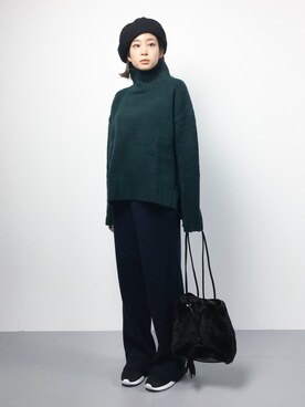 mihiroさん(レディース・156cm)の冬コーディネート
