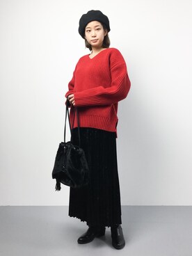 mihiroさん(レディース・156cm)の冬コーディネート