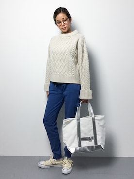mihiroさん（レディース・156cm）の冬コーディネート