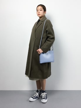 「NOMBRE IMPAIR（ノンブルアンペール）のアイテム（ジャケット/アウター）」を使った、mihiroさん（レディース・156cm）の冬コーディネート
