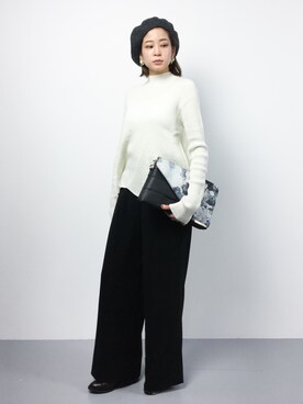 mihiroさん（レディース・156cm）の冬コーディネート