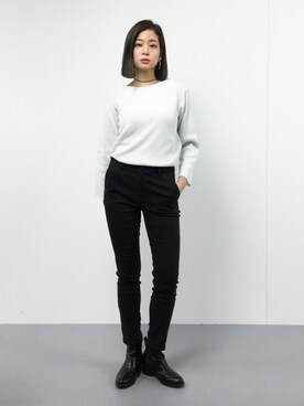 mihiroさん（レディース・156cm）の冬コーディネート