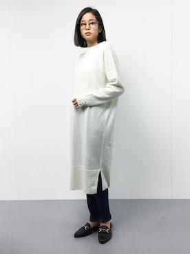 mihiroさん（レディース・156cm）の冬コーディネート