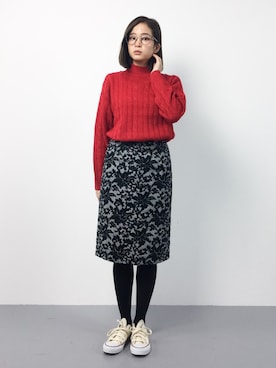 mihiroさん（レディース・156cm）の冬コーディネート