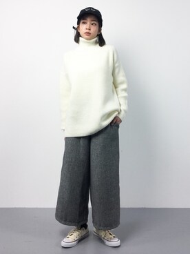 mihiroさん（レディース・156cm）の冬コーディネート