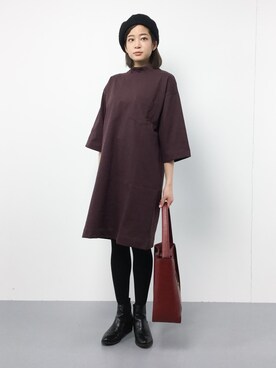 mihiroさん（レディース・156cm）の冬コーディネート