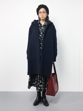 mihiroさん（レディース・156cm）の冬コーディネート