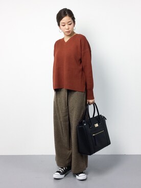 mihiroさん（レディース・156cm）の冬コーディネート