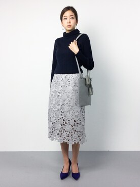 mihiroさん（レディース・156cm）の冬コーディネート