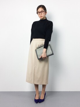 mihiroさん(レディース・156cm)の冬コーディネート