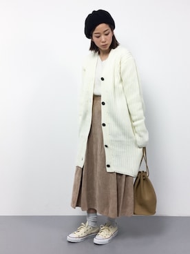 mihiroさん（レディース・156cm）の冬コーディネート