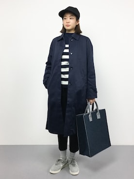 「SEVENDAYS=SUNDAY（セブンデイズサンデイ）のアイテム（ダウンジャケット/コート）」を使った、mihiroさん（レディース・156cm）の冬コーディネート