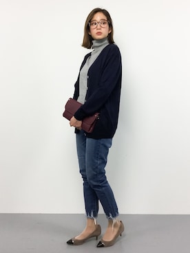 mihiroさん（レディース・156cm）の冬コーディネート