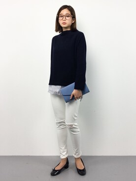 mihiroさん（レディース・156cm）の冬コーディネート