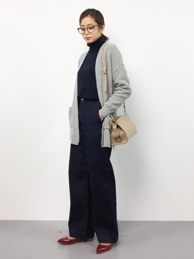 mihiroさん（レディース・156cm）の冬コーディネート