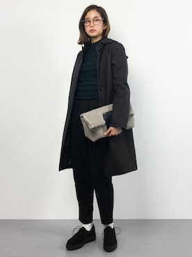 mihiroさん（レディース・156cm）の冬コーディネート