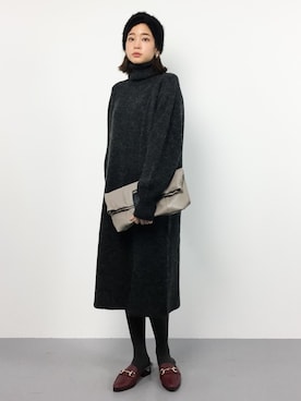 mihiroさん(レディース・156cm)の冬コーディネート