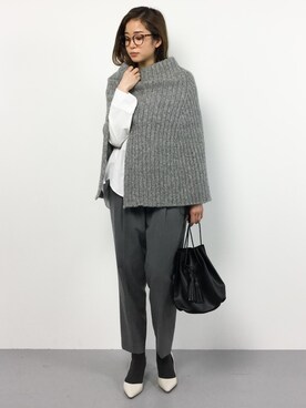 mihiroさん（レディース・156cm）の冬コーディネート