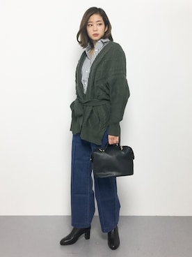 mihiroさん（レディース・156cm）の冬コーディネート