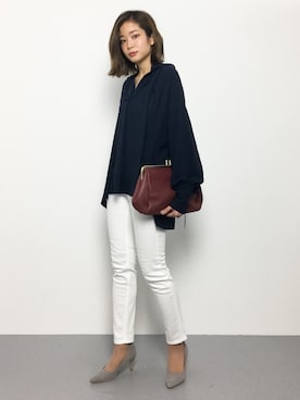 mihiroさん（レディース・156cm）の冬コーディネート