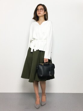 mihiroさん（レディース・156cm）の冬コーディネート