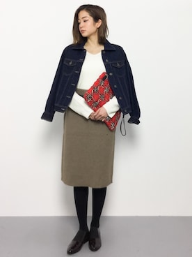 mihiroさん（レディース・156cm）の冬コーディネート