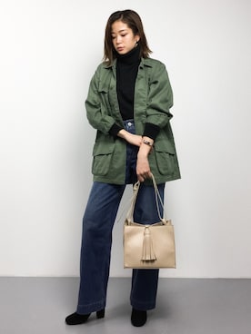 mihiroさん（レディース・156cm）の冬コーディネート