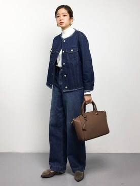 mihiroさん（レディース・156cm）の冬コーディネート