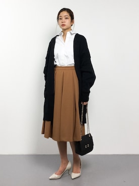 mihiroさん（レディース・156cm）の冬コーディネート