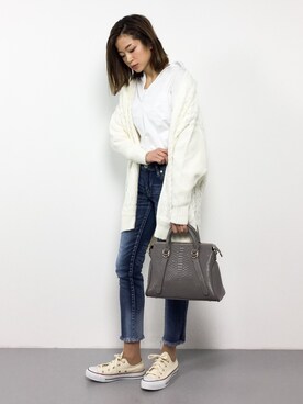 mihiroさん（レディース・156cm）の冬コーディネート