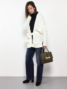 mihiroさん（レディース・156cm）の冬コーディネート