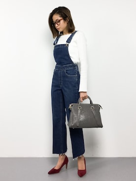 mihiroさん（レディース・156cm）の冬コーディネート