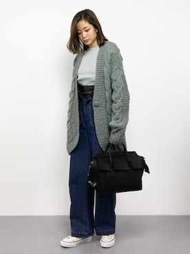 mihiroさん(レディース・156cm)の冬コーディネート