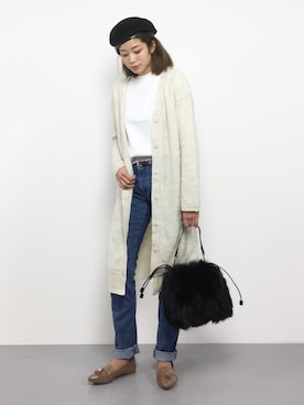 mihiroさん(レディース・156cm)の冬コーディネート