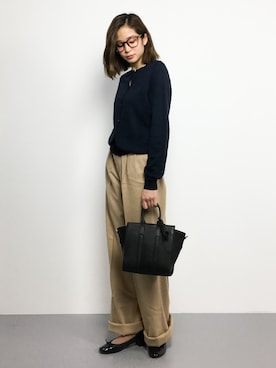 mihiroさん（レディース・156cm）の冬コーディネート