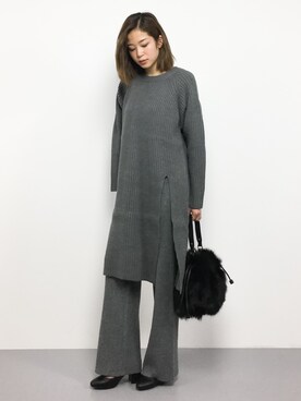 mihiroさん（レディース・156cm）の冬コーディネート