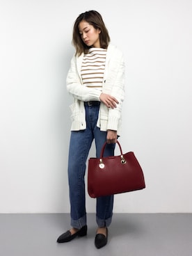 mihiroさん（レディース・156cm）の冬コーディネート