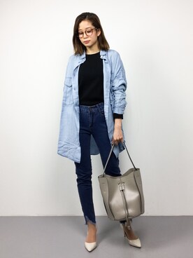 mihiroさん（レディース・156cm）の冬コーディネート