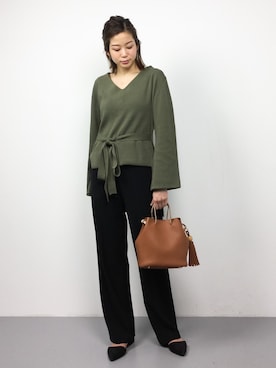 mihiroさん（レディース・156cm）の冬コーディネート