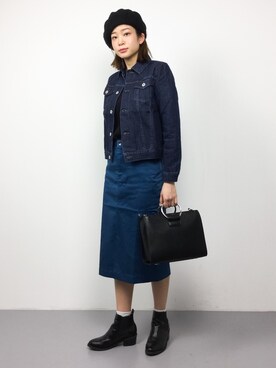 mihiroさん（レディース・156cm）の冬コーディネート