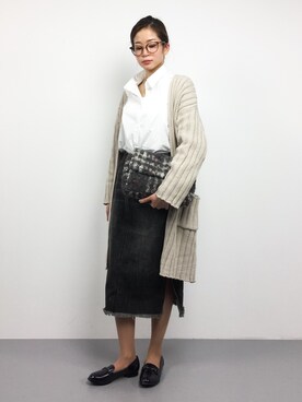 mihiroさん（レディース・156cm）の冬コーディネート