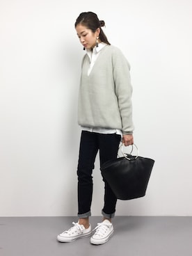 mihiroさん（レディース・156cm）の冬コーディネート